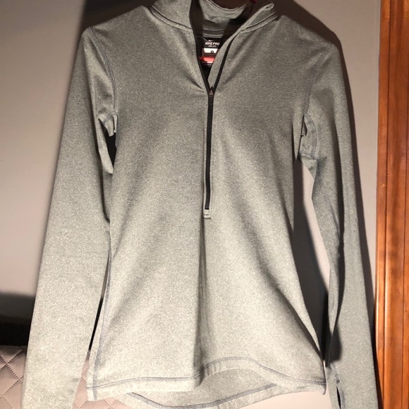 nike pro dri fit half zip